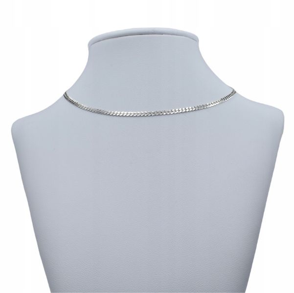 ŁAŃCUSZEK SREBRNY 925 PANCERKA 2.4 MM. + GRAWER zdjęcie 2