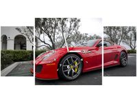 80X40CM ZEGAR FERRARI 599 GTO AXION23 OBRAZ