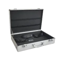 Walizka aluminiowa zamykana na kluczyk 480x340x100 mm