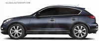 INFINITI EX35 / EX37 - Listwy CHROM na drzwi boczne dekoracyjne chromowane