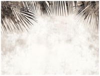 FOTOTAPETA LIŚCIE PALMY BETON BOHO KUCHNIA SYPIALNIA SALON TAPETA 350x250