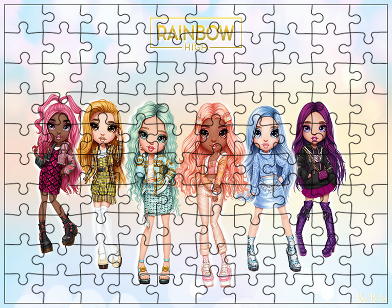 Puzzle Rainbow High zdjęcie 1