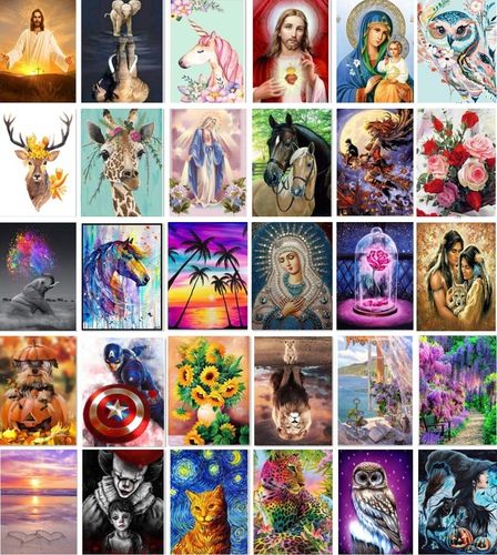 Haft Diamentowy Diamond Painting Mozaika + RAMKA na Arena.pl