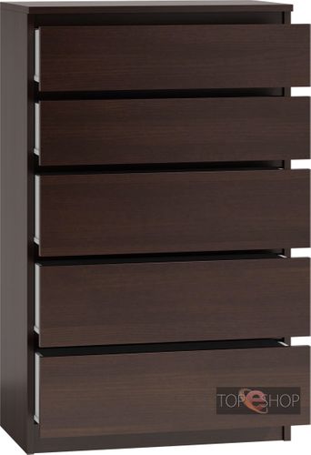 Komoda szafka 5 szuflad wenge na Arena.pl