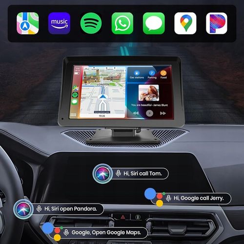 Radio stacja multimedialna do samochodu AUX Apple Carplay Android Auto 7" na Arena.pl