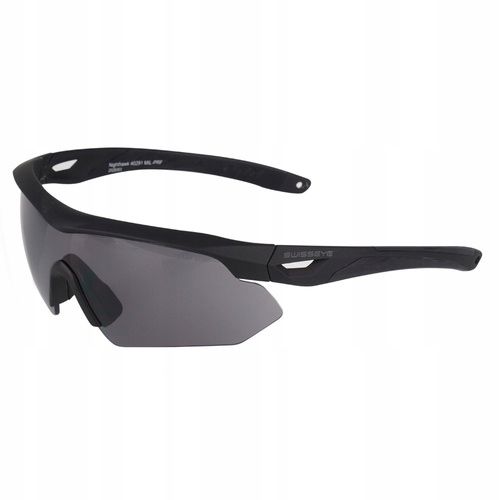 TACTICAL GOGGLES SWISS EYE NIGHTHAWK BLACK – Balistyczne okulary na Arena.pl