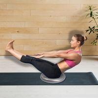 Poduszka Sensoryczna Dysk Korekcyjny Do Ćwiczeń Szara