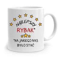 Kubek Prezent Wędkarza Rybaka Najlepszy Rybak Z Nadrukiem Ze Zdjęciem