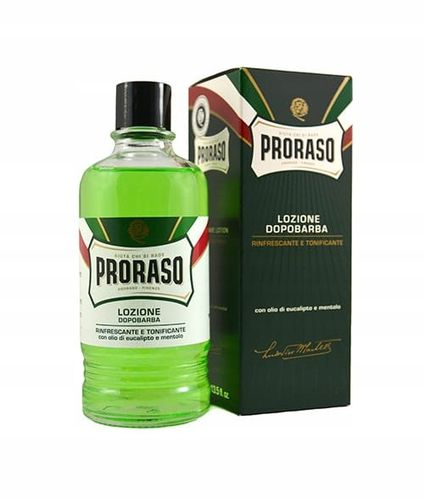 ZESTAW Proraso zestaw woda po goleniu zilona eukaliptus 400ml pompka atomiz na Arena.pl