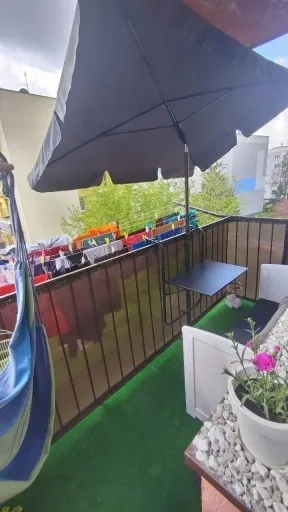 PARASOL SKŁADANY BALKONOWY PLAŻOWY OGRODOWY TARAS zdjęcie 12