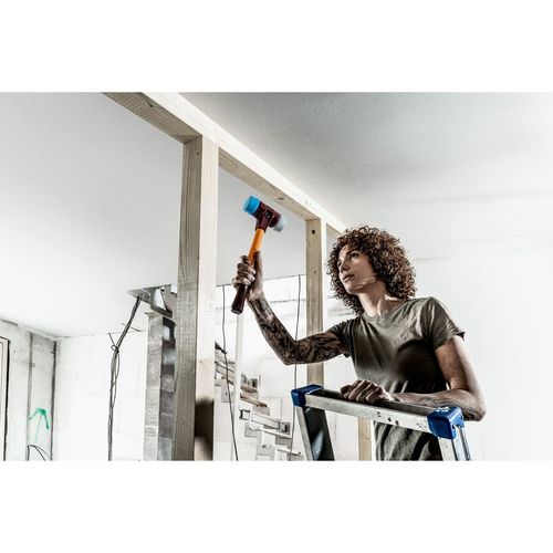 Młotek tworzywa sztucznego Halder Simplex Niebieski Szary TPE na Arena.pl