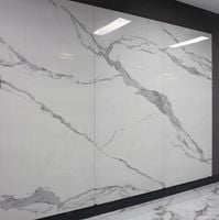 Płyty wielkoformatowe 280x120 BIAŁY MARMUR POŁYSK