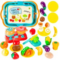 Owoce i Warzywa Do Krojenia KOSZYK KUCHENKA DO GOTOWANIA ZESTAW 21 SZTUK