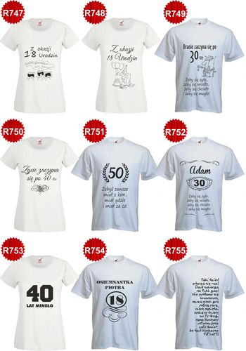 KOSZULKA T-SHIRT Z napisem DLA DZIEWCZYNY na Arena.pl