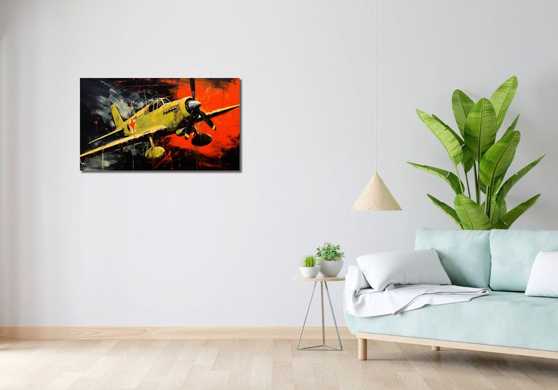 Obraz 90x50cm Barwny Przelot zdjęcie 2