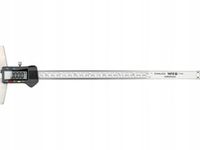 GŁĘBOKOŚCIOMIERZ ELEKTRONICZNY SUWMIARKA MIERNIK GŁĘBOKOŚCI 250mm YT- 72252
