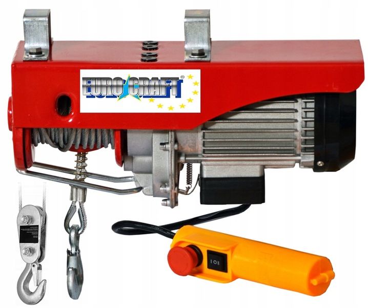 WYCIĄGARKA ELEKTRYCZNA WCIĄGARKA 800KG 2000W LINOW SUWNICA STEROWANA HJ207 zdjęcie 8