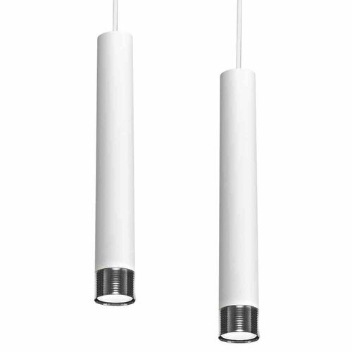 LAMPA WISZĄCA DANI WHITE/CHROME 3XGU10 na Arena.pl