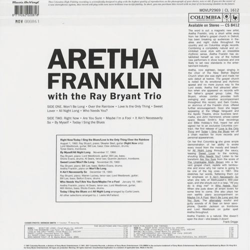 Aretha Franklin The Ray Bryant Limited Edition Red na Arena.pl