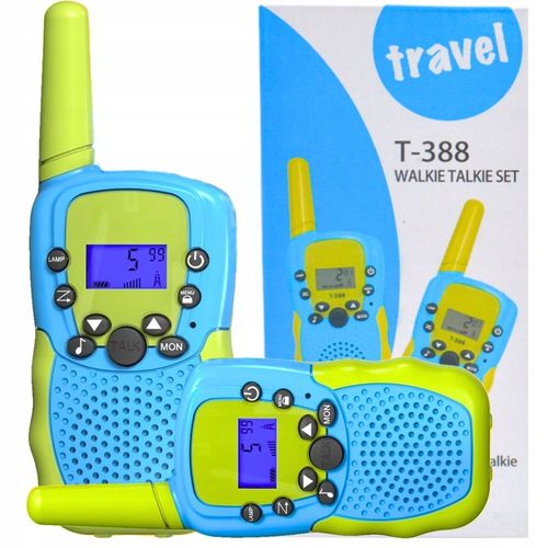 ZESTAW WALKIE TALKIE DLA DZIECI 2 SZT ŁOKI TOKI KRÓTKOFALÓWKI DUŻY ZASIĘG na Arena.pl