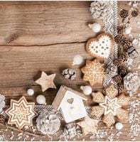 Serwetki na świąteczny stół 20 sztuk świąteczne