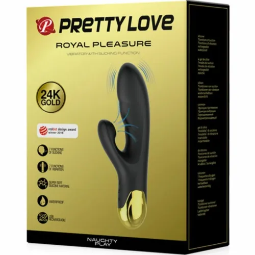 pretty love naughty - urządzenie intymne 7 trybow wibracji i ssania na Arena.pl