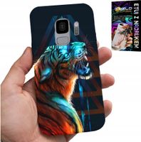 ETUI DO SAMSUNG GALAXY S9 - TYGRYS MĘSKIE WZORY NA OBUDOWĘ, CASE