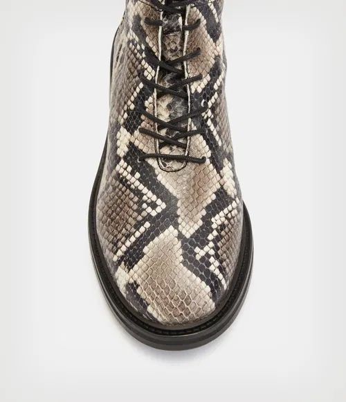 Botki ALLSAINTS Misty Leather Snake Effect B4ZW0364 roz.41 zdjęcie 4
