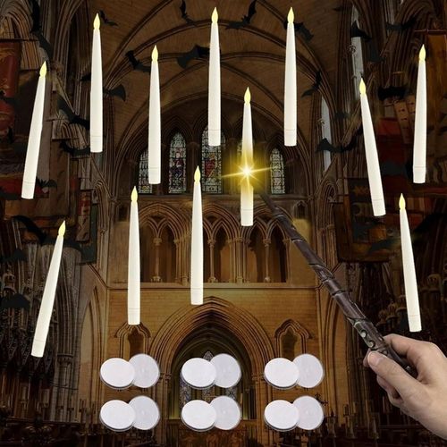 12pcs Halloween Decorations, Floating Candles Led na Arena.pl