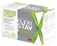 FlexiStav Xtra 30 saszetek na stawy o smaku porzeczkowo-żurawinowym