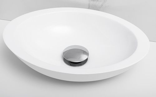 Korek umywalkowy klik klak automatyczny bez przelewu srebrny chrom YOKA na Arena.pl