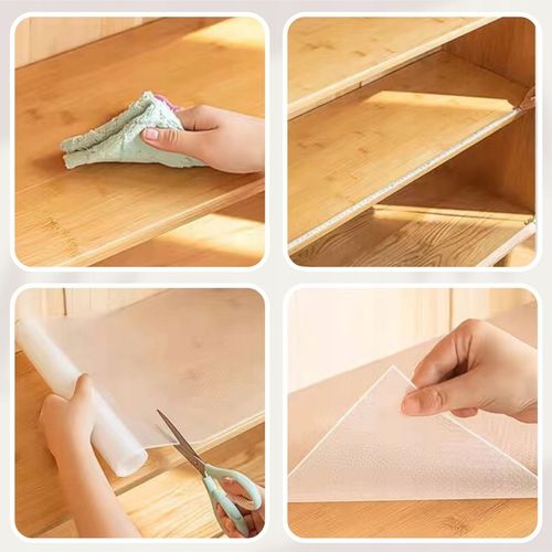 3 x MATA ANTYPOŚLIZGOWA DO SZUFLAD SZAFEK OCHRONNA PODKŁADKA 300x50 na Arena.pl