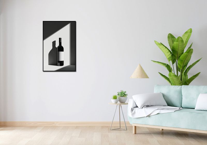 Plakat 53x81cm Butla Wina zdjęcie 4
