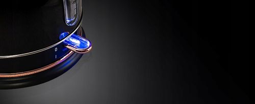 CZAJNIK ELEKTRYCZNY BEZPRZEWODOWY LED MODNY 1,8L 1500W INOX Z TERMOMETREM na Arena.pl