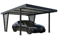 Carport V PREMIUM 5x4,5m Wypełnienie panelami Wiata samochodowa TS1263