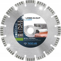 NOZAR tarcza diamentowa beton LASER turbo 230 mm