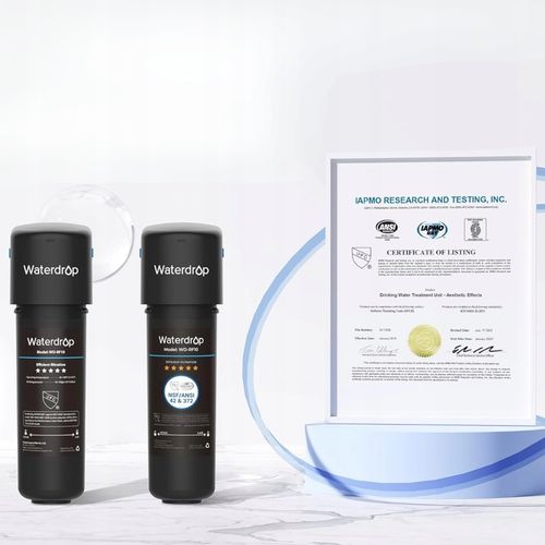 Waterdrop 10UA, certyfikat 30000L NSF/ANSI 42 na Arena.pl