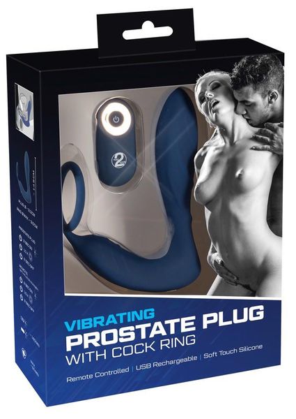 Vibrating Prostate Plug With C zdjęcie 1