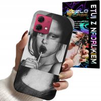 ETUI CASE DO MOTOROLA EDGE 40 NEO - MONA LISA WZORY DLA KOBIET OBUDOWA