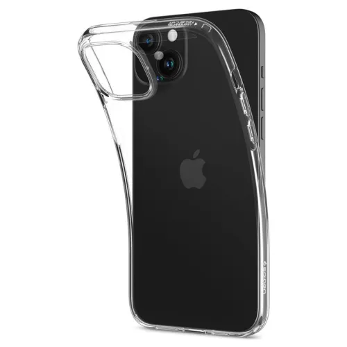 Etui Spigen Crystal Flex na iPhone 15 Plus - przezroczyste na Arena.pl