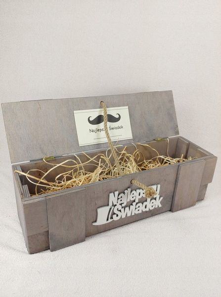 SKRZYNKA NA ALKOHOL PODZIĘKOWANIE DLA ŚWIADKÓW zdjęcie 5