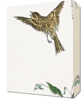 Obraz 30x40cm  Water-Pipit, Kashu Japoński Vintage do Salonu