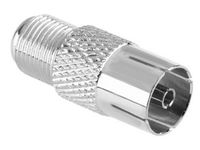 ZŁĄCZE GNIAZDO TV-GNIAZDO F CU - 25 SZT - SS2510-GF/GI