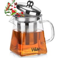 Zaparzacz Dzbanek z Zaparzaczem Sitkiem Imbryk Parzenia Herbaty Ziół 330 ml