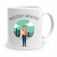 Kubek Architekta Projektanta Najlepszy Architekt Z Nadrukiem Ze Zdjęciem