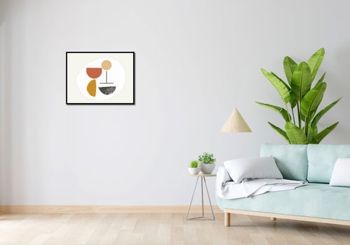 Plakat 65x50cm Kompozycja Balans na Arena.pl