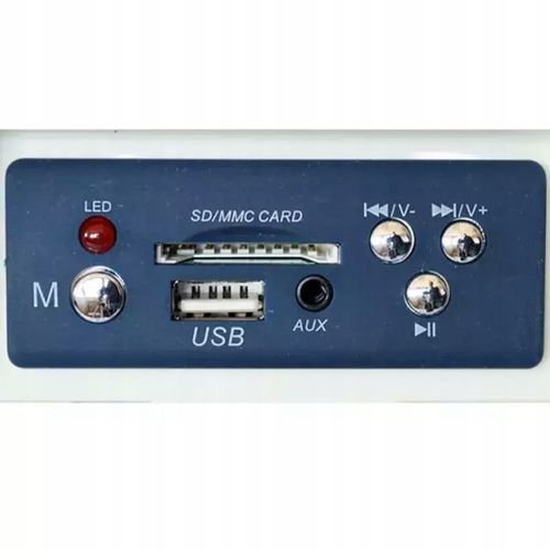 Mocny MEGAFON 45W bateria MEGA-PRO60 USB SD BST na Arena.pl