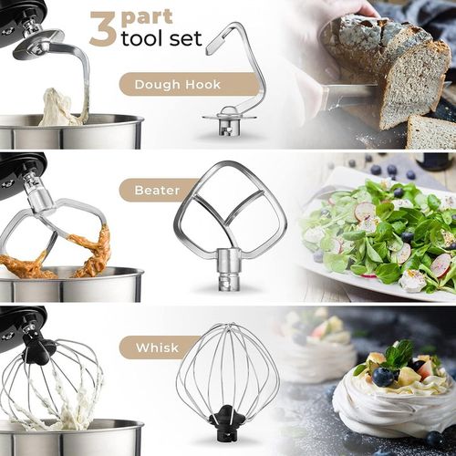 PLANETARNY mikser Robot kuchenny 600W misa RVS 4L 3 mieszadła 6 prędkości na Arena.pl