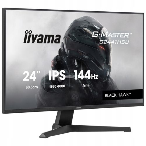 Monitor LED 24" iiyama G-Master G2441HSU-B1 Black Hawk na Arena.pl