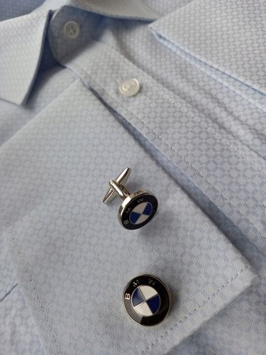 Spinki do koszuli EXC emblemat BMW w pudełku prezent na Arena.pl